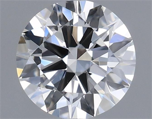 Picture of Natural Diamond 0.40 Carats, Round with Excellent Cut, I Color, VVS2 Clarity and Certified by GIA
