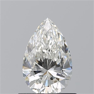 Picture of Natural Diamond 0.61 Carats, Pear with  Cut, G Color, VS1 Clarity and Certified by GIA