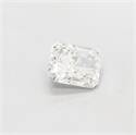 Natural Diamond 3.11 Carats, Radiant with  Cut, I Color, SI1 Clarity and Certified by GIA