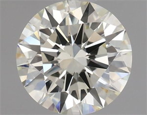 Picture of Natural Diamond 0.55 Carats, Round with Excellent Cut, M Color, VS1 Clarity and Certified by GIA