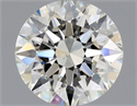 Diamante Natural 0.60 quilates, Redondo , Color K, claridad SI1 y certificado GIA