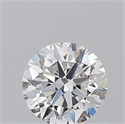 Diamante Natural 0.50 quilates, Redondo , Color F, claridad SI1 y certificado GIA