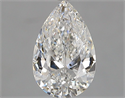 Diamante Natural 1.32 quilates, De pera , Color G, claridad SI1 y certificado GIA