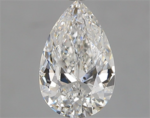 Foto Diamante Natural 1.32 quilates, De pera , Color G, claridad SI1 y certificado GIA de