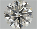 Natural Diamond 0.83 Carats, Round with Excellent Cut, I Color, SI1 Clarity and Certified by GIA