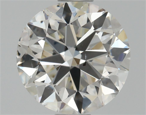 Picture of Natural Diamond 0.83 Carats, Round with Excellent Cut, I Color, SI1 Clarity and Certified by GIA