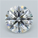 Del inventario de diamantes de laboratorio, 1.23 quilates, Redondo , Color D, claridad VS1 y certificado GIA