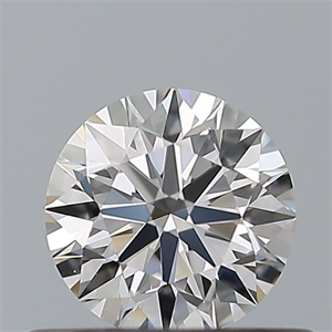 Picture of Natural Diamond 0.41 Carats, Round with Excellent Cut, F Color, VVS1 Clarity and Certified by GIA