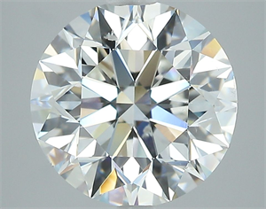 Picture of Natural Diamond 4.80 Carats, Round with Excellent Cut, F Color, SI1 Clarity and Certified by GIA