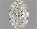 Diamante Natural 0.40 quilates, Ovalado , Color J, claridad VVS1 y certificado GIA