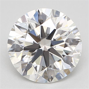 Picture of Natural Diamond 0.80 Carats, Round with Excellent Cut, F Color, VS1 Clarity and Certified by GIA