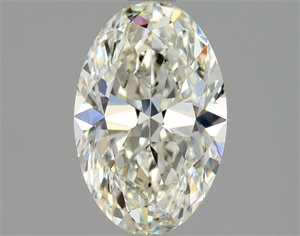 Picture of Natural Diamond 1.31 Carats, Oval with  Cut, J Color, VVS1 Clarity and Certified by GIA