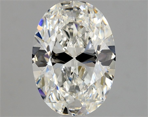 Picture of Natural Diamond 0.90 Carats, Oval with  Cut, H Color, VS1 Clarity and Certified by GIA