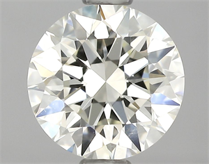 Picture of Natural Diamond 0.73 Carats, Round with Excellent Cut, K Color, VVS1 Clarity and Certified by GIA
