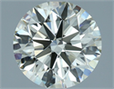 Diamante Natural 2.06 quilates, Redondo , Color K, claridad IF y certificado IGI