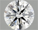 Lab Grown Diamond 1.10 Carats, Round with Excellent Cut, E Color, VVS2 Clarity and Certified by IGI