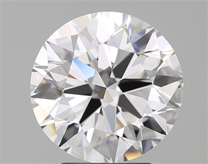 Picture of Natural Diamond 4.01 Carats, Round with Excellent Cut, E Color, VVS1 Clarity and Certified by GIA
