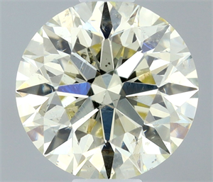 Foto Diamante Natural 0.50 quilates, Redondo , Color L, claridad SI1 y certificado IGI de