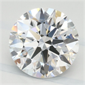 Del inventario de diamantes de laboratorio, 2.14 quilates, Redondo , Color D, claridad IF y certificado IGI