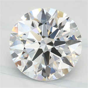 Picture of Lab Grown Diamond 2.14 Carats, Round with Ideal Cut, D Color, IF Clarity and Certified by IGI