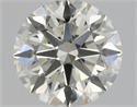 Natural Diamond 0.70 Carats, Round with Excellent Cut, L Color, VS1 Clarity and Certified by GIA