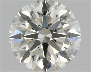 Picture of Natural Diamond 0.70 Carats, Round with Excellent Cut, L Color, VS1 Clarity and Certified by GIA