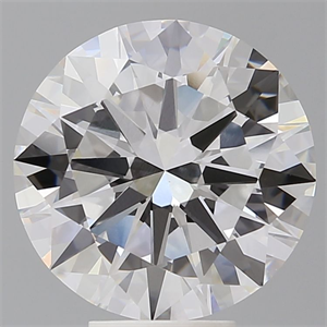 Picture of Lab Grown Diamond 6.54 Carats, Round with Excellent Cut, E Color, VVS2 Clarity and Certified by IGI
