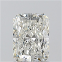 Natural Diamond 1.01 Carats, Radiant with  Cut, I Color, SI1 Clarity and Certified by GIA