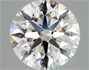 Diamante Natural 2.92 quilates, Redondo , Color E, claridad VVS2 y certificado GIA