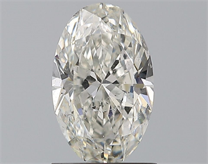 Picture of Natural Diamond 1.20 Carats, Oval with  Cut, I Color, SI2 Clarity and Certified by GIA
