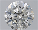 Natural Diamond 2.81 Carats, Round with Excellent Cut, I Color, VS1 Clarity and Certified by GIA
