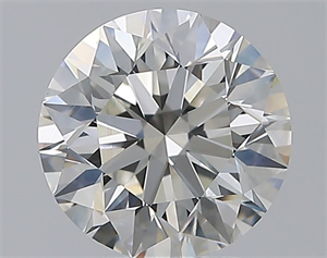Picture of Natural Diamond 2.81 Carats, Round with Excellent Cut, I Color, VS1 Clarity and Certified by GIA