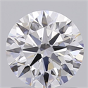 Del inventario de diamantes de laboratorio, 0.82 quilates, Redondo , Color D, claridad VVS2 y certificado IGI