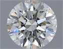 Diamante Natural 0.70 quilates, Redondo , Color L, claridad VVS2 y certificado GIA