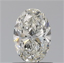 Diamante Natural 0.70 quilates, Ovalado , Color H, claridad VS2 y certificado GIA