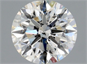 Diamante Natural 0.91 quilates, Redondo , Color H, claridad SI2 y certificado GIA