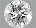 Del inventario de diamantes de laboratorio, 2.09 quilates, Redondo , Color F, claridad VVS2 y certificado IGI