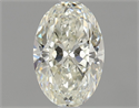 Natural Diamond 0.61 Carats, Oval with  Cut, H Color, IF Clarity and Certified by IGI