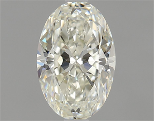 Picture of Natural Diamond 0.61 Carats, Oval with  Cut, H Color, IF Clarity and Certified by IGI