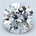 Diamante Natural 3.01 quilates, Redondo , Color F, claridad VS1 y certificado GIA