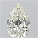 Natural Diamond 1.01 Carats, Pear with  Cut, I Color, SI1 Clarity and Certified by IGI