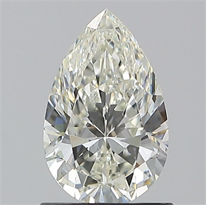 Picture of Natural Diamond 1.01 Carats, Pear with  Cut, H Color, VVS1 Clarity and Certified by IGI