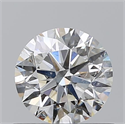 Natural Diamond 0.70 Carats, Round with Excellent Cut, G Color, SI2 Clarity and Certified by GIA