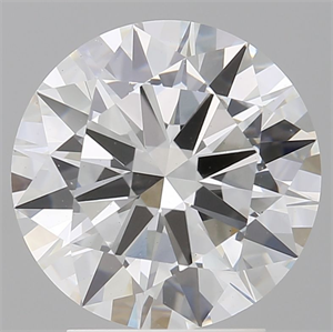 Picture of Lab Grown Diamond 3.00 Carats, Round with Excellent Cut, E Color, VS1 Clarity and Certified by IGI
