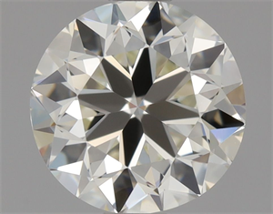 Picture of Natural Diamond 0.82 Carats, Round with Excellent Cut, K Color, VVS1 Clarity and Certified by GIA