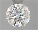 Natural Diamond 0.80 Carats, Round with Excellent Cut, F Color, SI2 Clarity and Certified by GIA