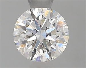 Picture of Natural Diamond 0.80 Carats, Round with Excellent Cut, F Color, SI2 Clarity and Certified by GIA