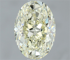 Foto Diamante Natural 1.00 quilates, Ovalado , Color M, claridad VVS2 y certificado GIA de