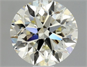 Natural Diamond 0.81 Carats, Round with Excellent Cut, M Color, SI1 Clarity and Certified by GIA