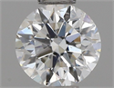 Diamante Natural 0.46 quilates, Redondo , Color F, claridad SI1 y certificado IGI